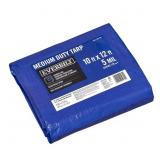 Everbilt 10 ft. x 12 ft. Blue Medium Duty Tarp