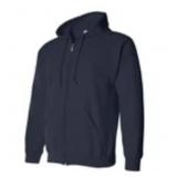 Gildan Heavy Blend Full-Zip Hoodie  S  Navy