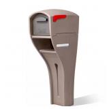$114 MailMaster Extra Large Mailbox & Post Mocha