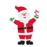 Home Accents Holiday 8 ft LED Santa
