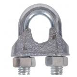 1 Lot 4-Hillman 7/16 in. Zinc Wire Rope Clip (5-Pa