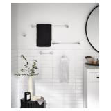 Moen Lindor 24-in Chrome Wall Mount Towel Bar