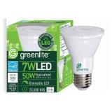 1 Lot of (24) Greenlite 7W LED Floodlights