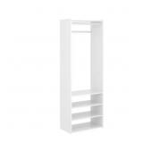 $158 Select 25 in. White Wood Closet Tower