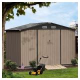 $390 Metal Storage Shed 10x8 (73 sq ft)