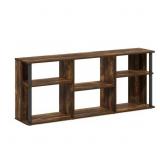 $116 Amber Pine/Black TV Stand for 65" TVs