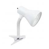 Globe Electric 10W A19 Goose Neck Lamp, White