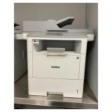Brother MFCL6900W Printer & 2-Drawer File Cabinet