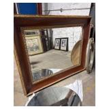 Lot- 30x40 mirror in frame w/ 2 other mirrors