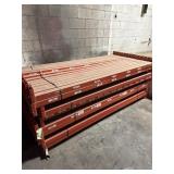 (30) 8ft x 2-3/4 teardrop beams