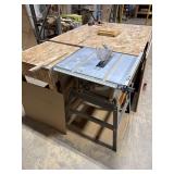 ShopSeries 10in table saw w/ feed table