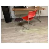 1 Table 60  x 30 ./1-Chair./1-Stool