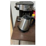1 Lot of 1 Table,1-Hamilton Beach Coffee Maker & 1
