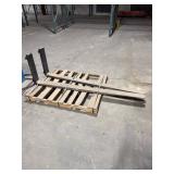 6ft Forklift Extensions 4in wide