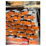 (45 approx) 8ft x 4in SLOT beams