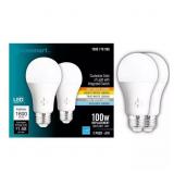 1 Lot of 6-100W Equivalent A19 Dimmable LED Bulb (
