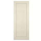 1-Panel Primed Pine Interior Door Slab