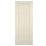 30 x 80 in. 1-Panel Solid Core Pine Door Slab