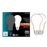 1 Lot of 6-100W Equivalent A19 Dimmable LED Bulb 2