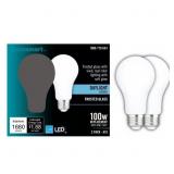 1 Lot of 4-100-Watt A19 Dimmable LED Filament (2-P