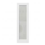$248 24x80 MDF 1-Lite Frosted Glass Door Slab