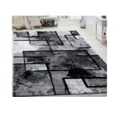 $202 Kerttu Gray Black Area Rug