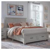 Hughes Storage Bed (KING) **INCOMPLETE**