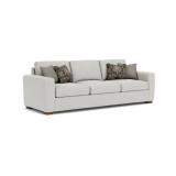Collins Fabric Large Three-Cushion Sofa