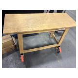 48  L x 31  H x 18  W Wooden Work Table