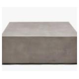 $1099 1 lot (1) Urbia Bloc 48" Square Coffee Table