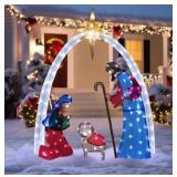 5ft Nativity Sence Holiday Decorations