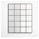 $699 Bridget Rectangular Window Pane Wall Mirror 4