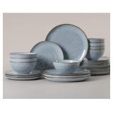 24-Piece Dinnerware Sets, Stoneware Dish Set