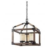 $226 Dunning 3-Light Weathered Gray Candlestick