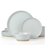 Famiware Saturn Dinnerware Set, 12pc White