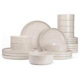 $126 Famiware Nebula Plates & Bowls Set (24)