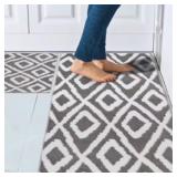 Sofihas Floor Mats, Gray, 48x20+30x20, 2pc