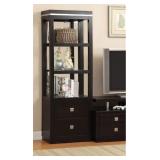 TOLLAND Black Pier Cabinet