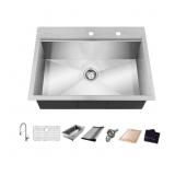 $300 Glacier Bay 27 in. Steel Sink with Faucet
