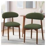 $187 0 lbs Maylon Upholstered Solid Wood Side Chai