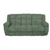 $920 0 lbs Premium Fabric Reclining Sofa with Tabl