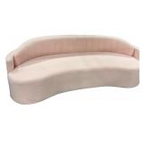 $300 Curved Sofa pink