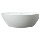 $724 Vanity Art Freestanding Acrylic Bathtub 6834