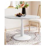$280 60 lbs 40" Round Petite Dining Table