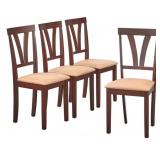 $269 Donald 17" H Upholstered Side Chair (4)