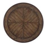 $3268 Rhapsody Round Table Top Rustic Walnut