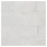 64SF JEFFREY COURT BLANCO WHITE 3X6 TILE (5.38)
