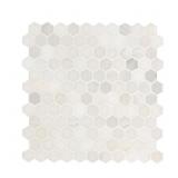 $10387 GREECIAN WHITE HEX MARBLE MOSAIC TILE