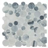 45SF ALASKA GRAY MARBLE MOSAIC TILE 12X12