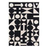 Novagratz Black Rug 5